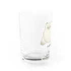 腕太いカッパとか色々売るぞいのねこざらし Water Glass :left