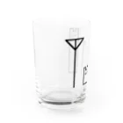 2Dうさぎの2Dうさぎ 電波 Water Glass :left