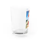 takasishopのえりかちゃんとブイ！！ Water Glass :left