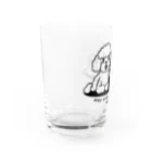 イラスト MONYAAT のToypoo ＆Pome A Water Glass :left