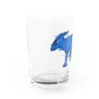 モモたろ屋のパラサウロロフスくん Water Glass :left