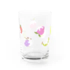 福モウフのくっつきうさぎ Water Glass :left