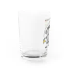 イラスト MONYAAT の私はロボットではありません Water Glass :left