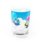 光ノ大橋なずな🍀のブルスカデザイングラス Water Glass :left