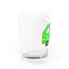 それいゆの配達中（軽トラック緑） Water Glass :left