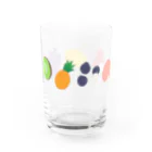 ゆでたま号.netの【ぽっちん】くだものかくれんぼ Water Glass :left