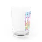 creative 凪斗 suzuri店のカラフルカラフル Water Glass :left