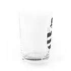 nyakamoのpocket gentleman cat Water Glass :left