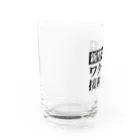 言葉屋のワクチン接種済み Water Glass :left