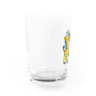 ジラフスポーツスクールのジラフのふたり Water Glass :left