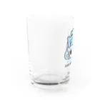 漢字キャラクターあめかちゃんのあめかちゃん close-up Water Glass :left