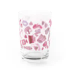 sachiko2004shopのピンクレトロガール Water Glass :left