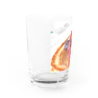 イエローローズのフルーツの森のパンケーキ Water Glass :left