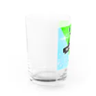 堅と柔のフライング鳥居 Water Glass :left