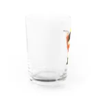 ごぼうのD.D.くんたちのトーテムポール Water Glass :left