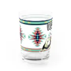 thine12shopのフェレット　オルテガ　グリーン Water Glass :left