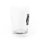サビ猫azunekoのおうちのサビ猫のazuneko(あずねこ) Water Glass :left