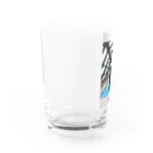 ゲイムマンの店の例のプールと女子社員 Water Glass :left