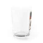 社会不適合社の柳の下のタコ（花札風 Water Glass :left