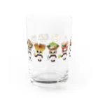 キッチュのカブリモノ日本料理パンダ Water Glass :left