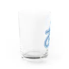 あほげー公式ショップsuzuri支店の【あほげー公式グッズ】フチありの「あ」 Water Glass :left