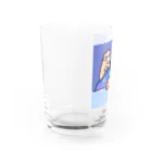 サメとメンダコ[namelessmm2]のSleep well サメとメンダコ Water Glass :left