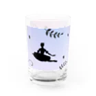 バレエシルエット ballet*pointe_pon*のバレエシルエット【サタネラ】グラス・タンブラー Water Glass :left