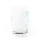 四季を楽しむの透き通る夏 Water Glass :left