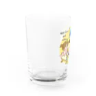 恋するビキニ muti_muti shop@yocchyamのチョコとヘッセとめろんな女子会 Water Glass :left