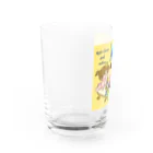 恋するビキニ muti_muti shop@yocchyamのチョコ姉とヘッセとめろんな女子会 Water Glass :left