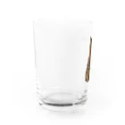 猫カフェ ぶぅたんグッズショップのおすましキトくん Water Glass :left