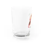 popy originalのジューシーな桃 Water Glass :left