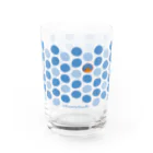 TSUBAME WORKSのdot/blue Water Glass :left