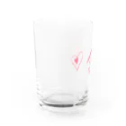 まますとあの딸（girl) 女の子 Water Glass :left