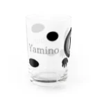 おっ!?とうふ屋さんのNO.32「Yamino Kaibutu」 Water Glass :left