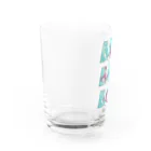 BASSHOMIESのBAITタイダイ柄 Water Glass :left