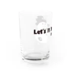 キッズモード某のLet it snow Water Glass :left