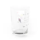 ふんわり動物まーけっと　byすみろんのなんでもない日のとりさん Water Glass :left