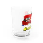 おしゃべりオムライス　#shabeomuのおしゃべりオムライス10年目記念記念グッズ Water Glass :left