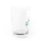 スーパーわんわんズのドリンクわんこ Water Glass :left