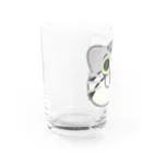 嶌星堂のマヌルネコ Water Glass :left