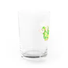 BeArtSuzumaruのトンボラゴン黄色&黄緑 Water Glass :left