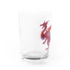 青野　祈のレッドドラゴン Water Glass :left