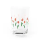 ときどき屋のチューリップ Water Glass :left