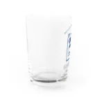 パティスリーハーモニカのハーモニカクマ(G)モノ紺 Water Glass :left