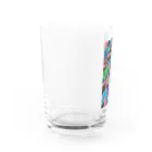 gpjt_753-dmのサイケ風 Water Glass :left