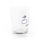 一畳半SUZURI店のUHYO---ひよこ Water Glass :left