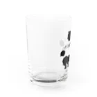 ガス抜けラジオぼったくり店のポッドキャストカバーモノクロ版 Water Glass :left