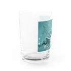 カオラインハウスのビッグマーメイド Water Glass :left