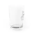 オグチヨーコのオカメさんドロップキック Water Glass :left